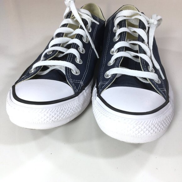 Converse Chuck Taylor All Star Low Womens Size 10 Blue Canvas W9697 - Picture 6 of 9